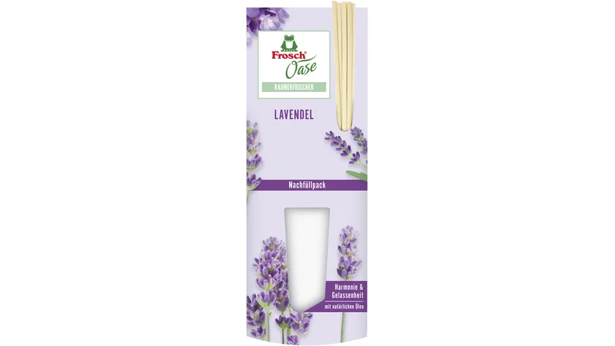 Frosch Oase Raumerfrischer Lavendeltraum Nachfüllbeutel 90 ml