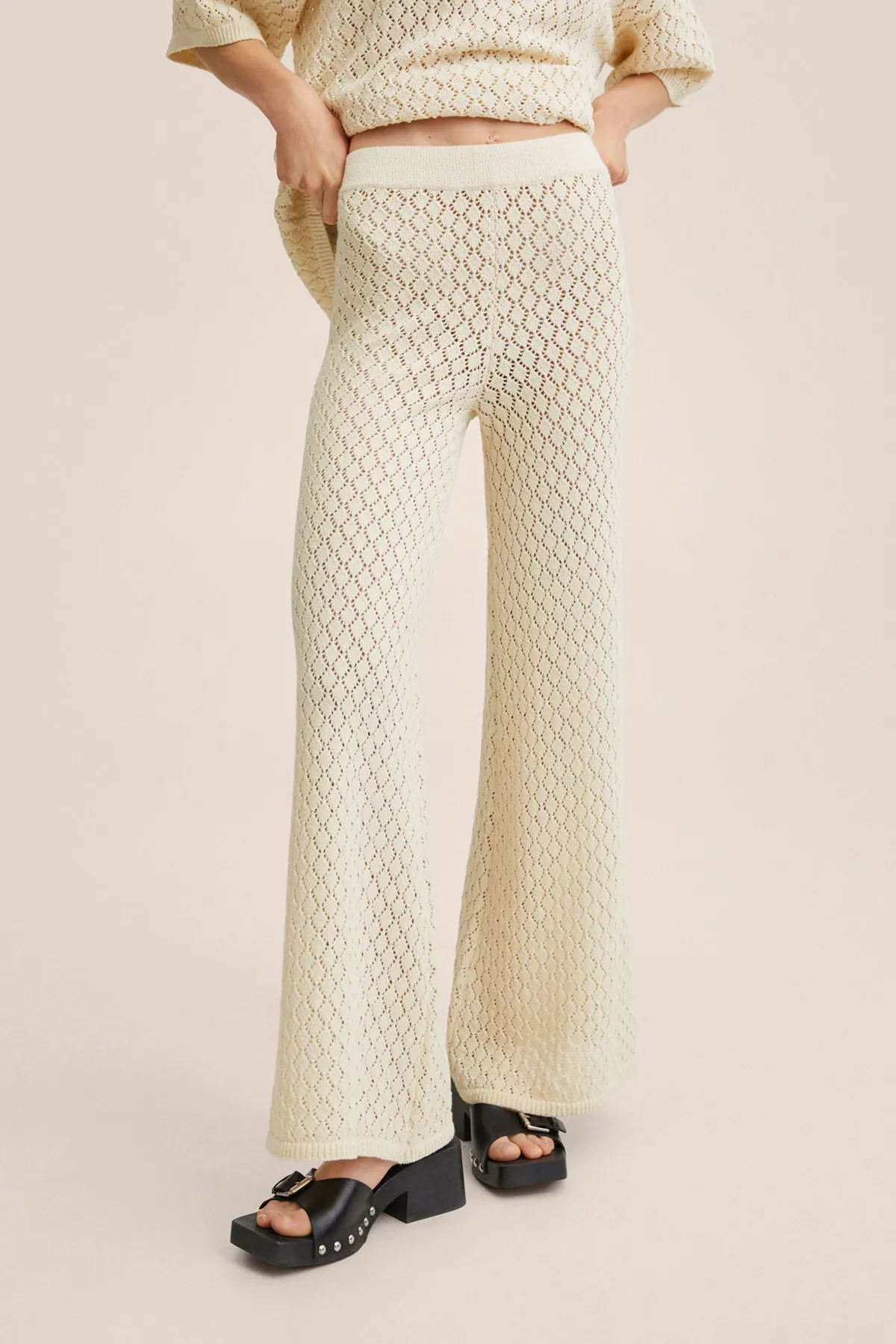 MANGO  27077109 Damen/Mädchen Ecru