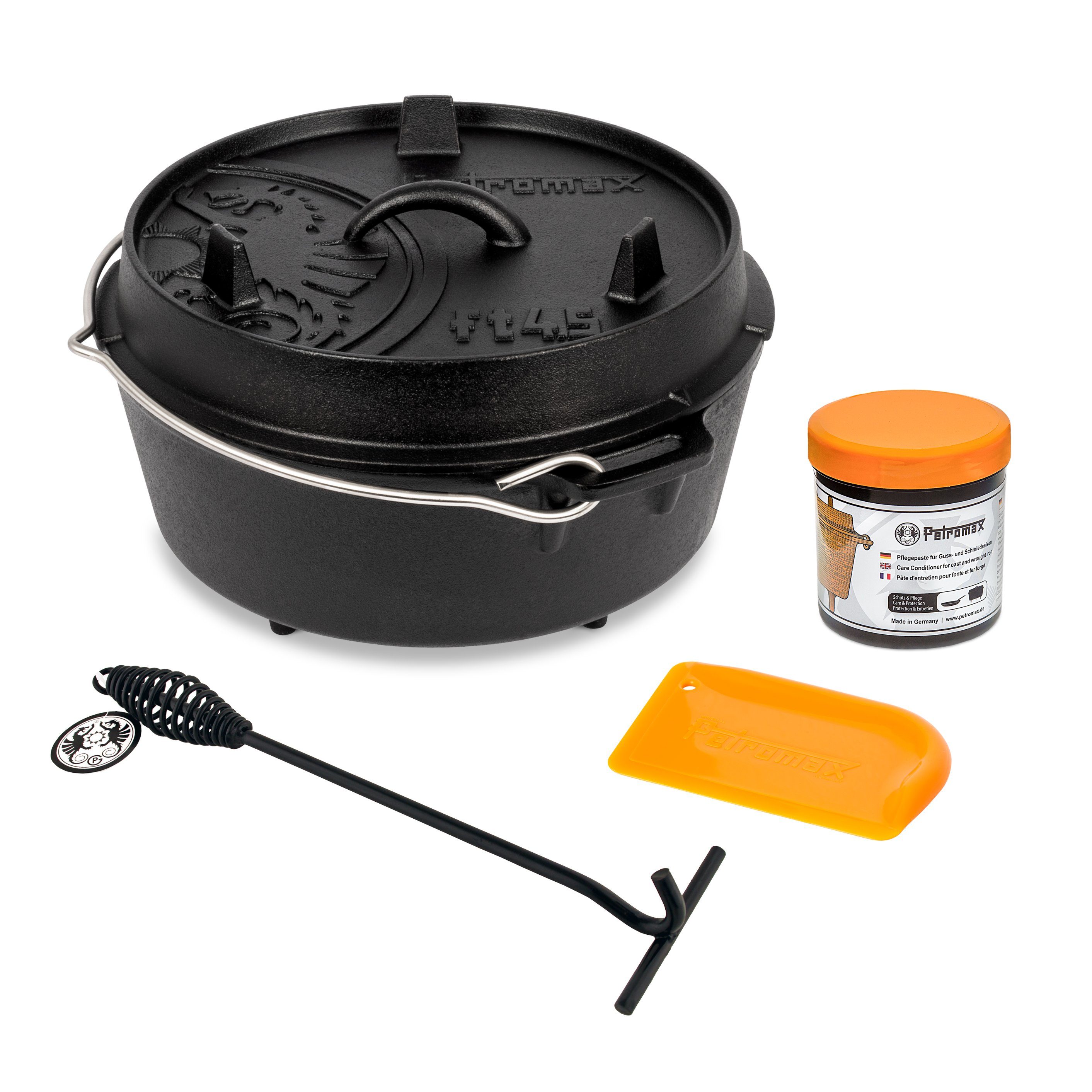 Petromax Feuerkorb Petromax Dutch Oven Set ft4.5 Feuerofen Einsteiger Set 4Liter