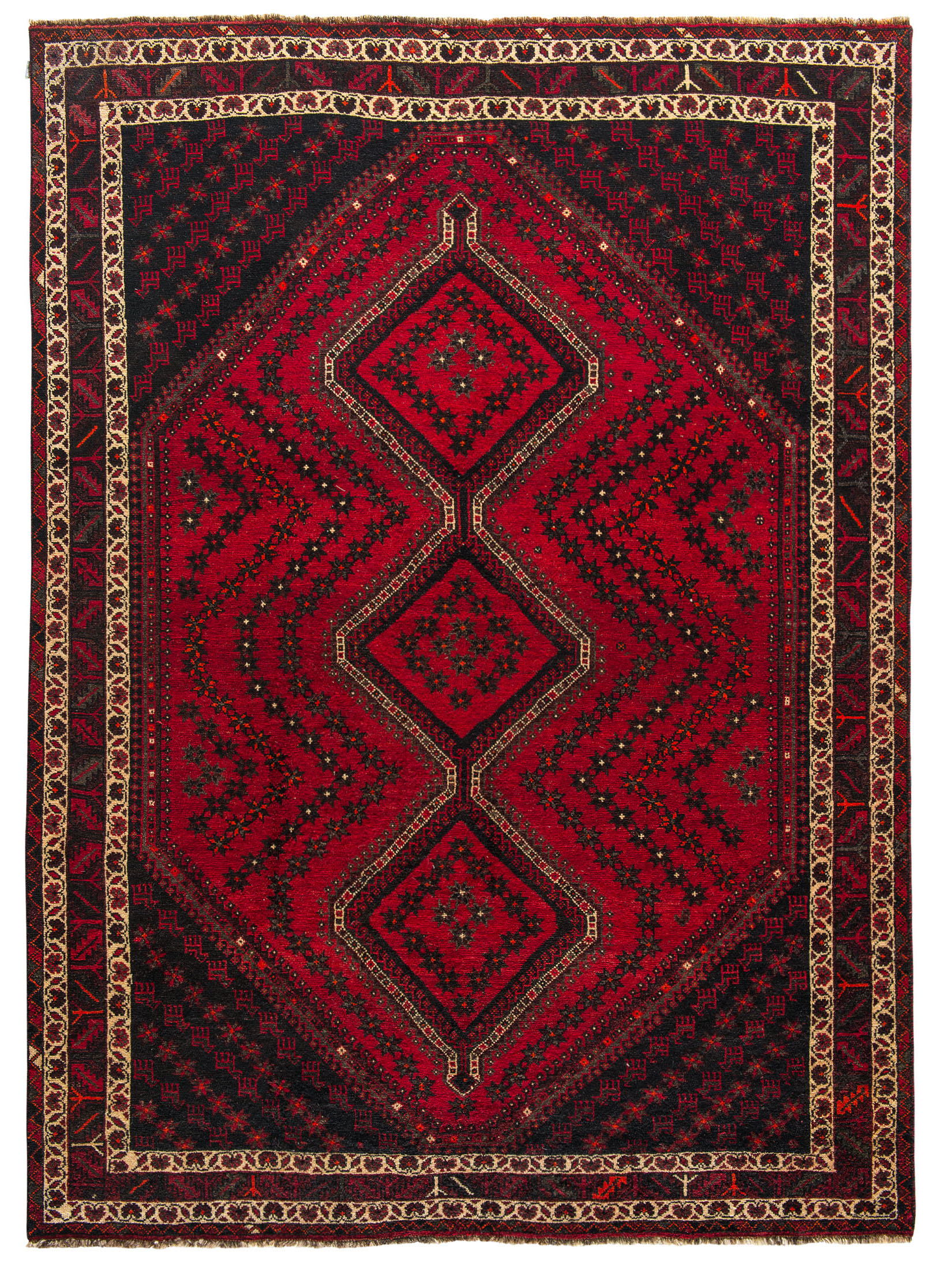 Shiraz ca. 206 x 287 cm, Unikat / Einzelstück