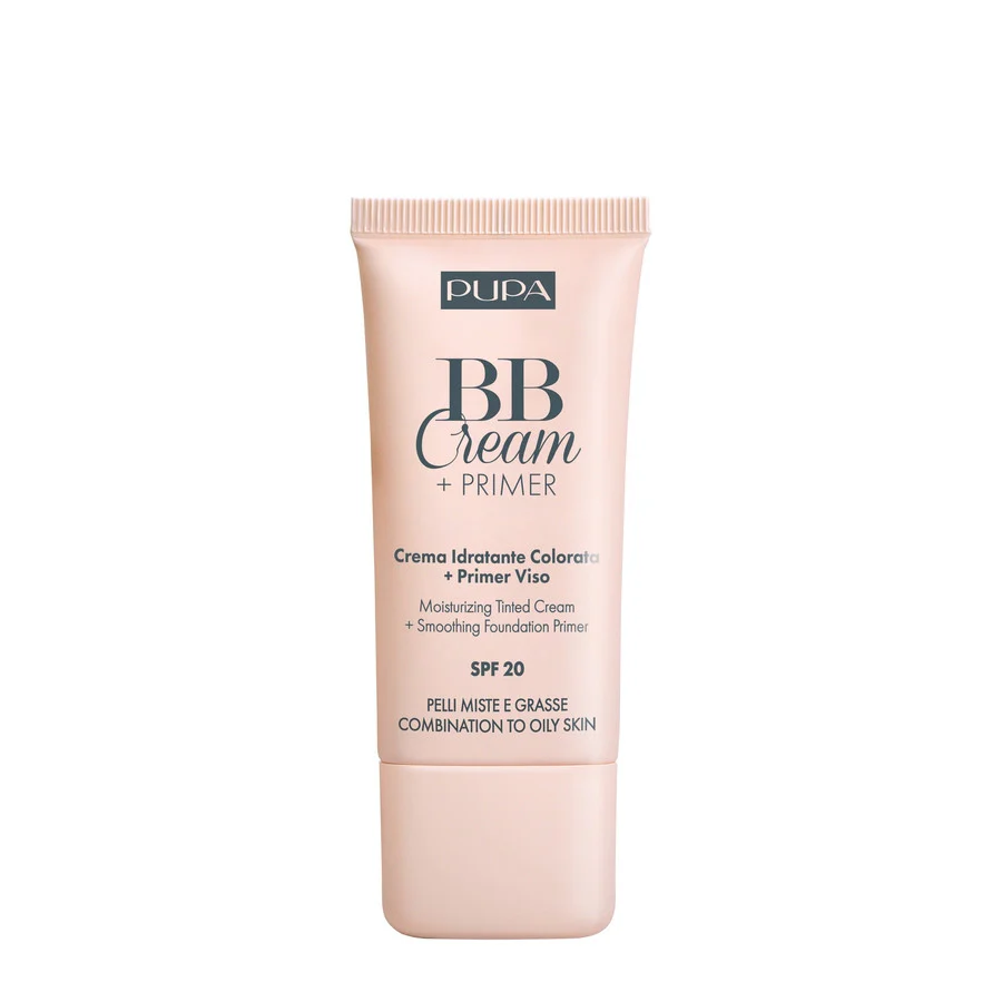 BB-Creme + Primer für Mischhaut und fettige Haut mit LSF 20 – BB-Creme, Make-up-Grundierung, Anti-Pickel-Make-up-Grundierung, getönte Anti-Pickel-Gesichtscreme