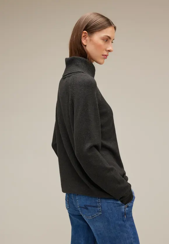 Street One Pullover mit Rollkragen