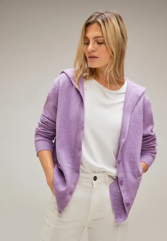 Street One Hoodie Cardigan mit Kapuze
