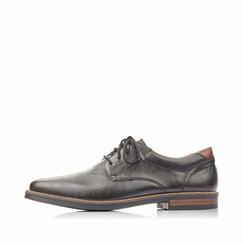 RIEKER Business Schuhe schwarz