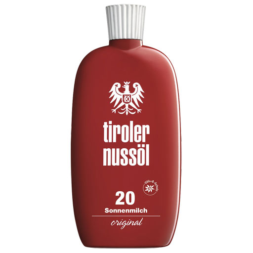 TIROLER NUSSÖL orig.Sonnenmilch wasserfest LSF 20  150 ml  Milch