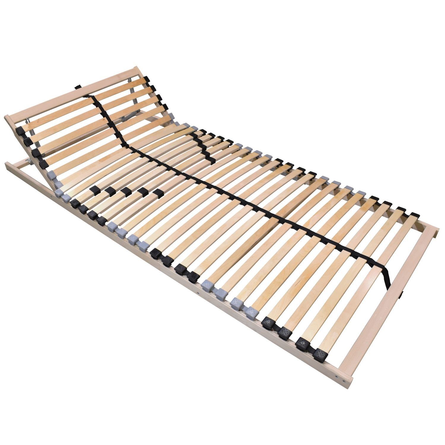 Lattenrost, Coemo, Kopfteil manuell verstellbar, Fußteil nicht verstellbar, 2 Stück, ERGO K 100x200 Set 2-tlg. Für Doppelbetten preisgünstige Selbstmontage
