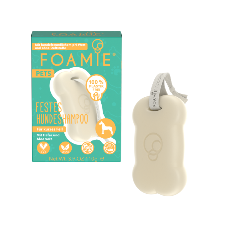 New Flag Fellpflege New Flag Foamie Hundeshampoo kurzes Fell 6 x 110 g