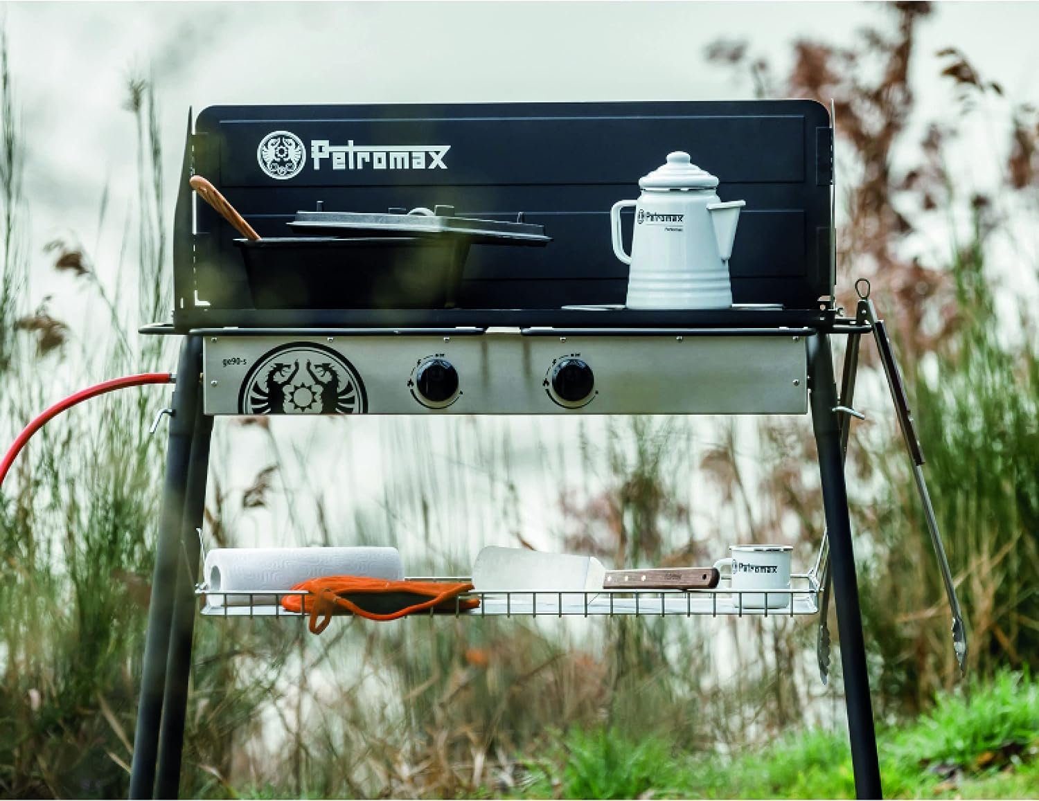 Petromax Gasgrill Petromax Gastisch mit Mehrfachbrenner GE90-s Grill