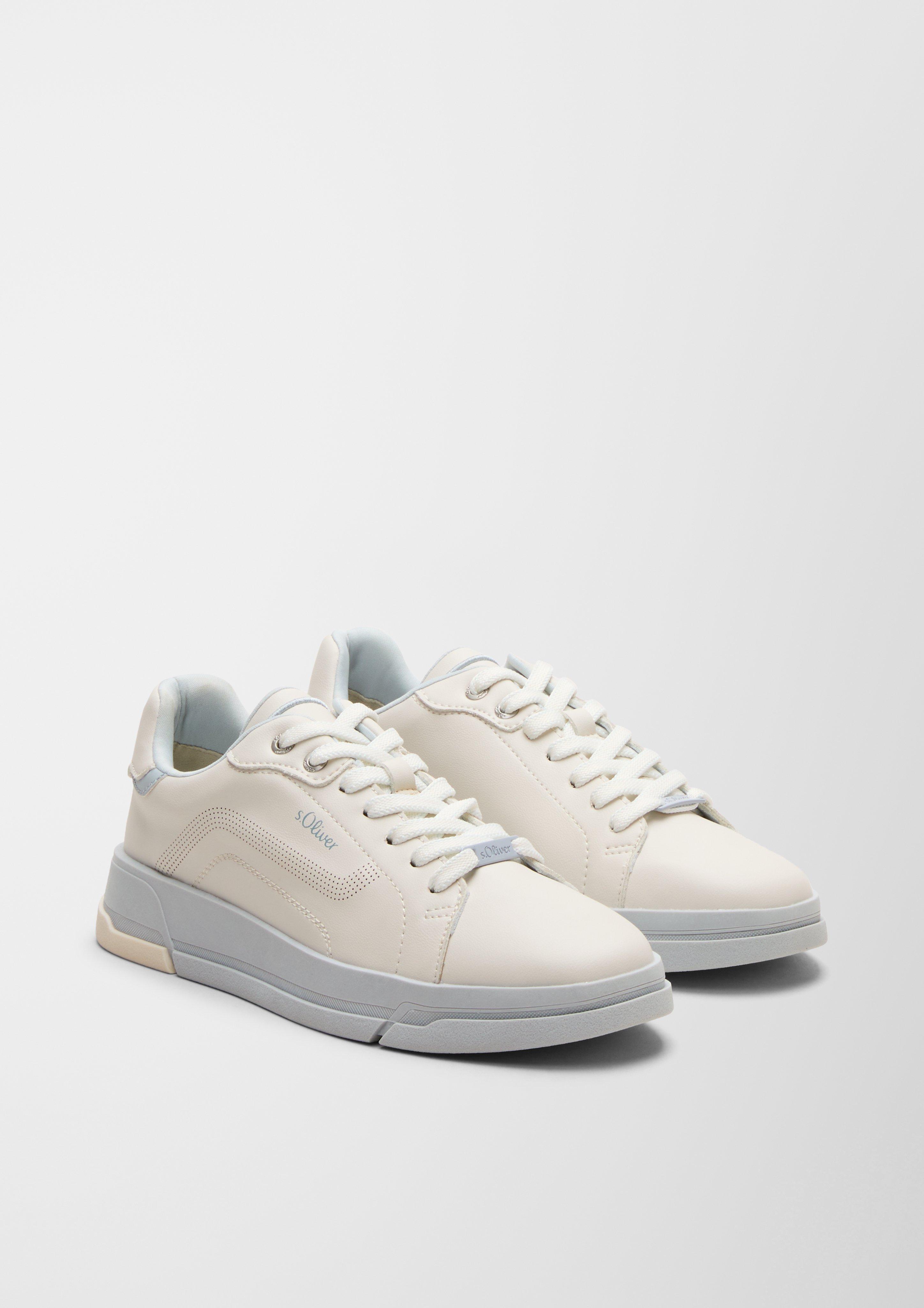 Sneaker mit Kontrastsohle  6007322-129