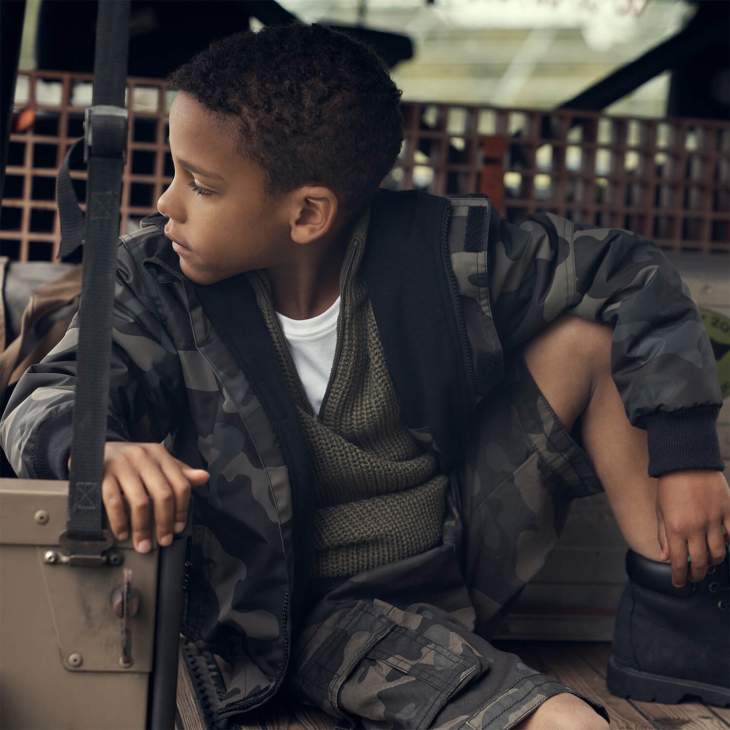 Kids Windbreaker Frontzip