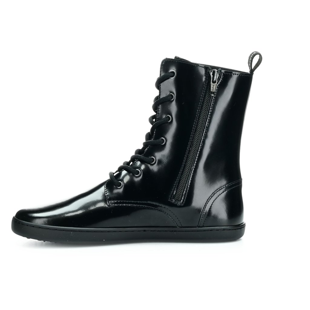 Shapen Maverick Black Barfußstiefeletten