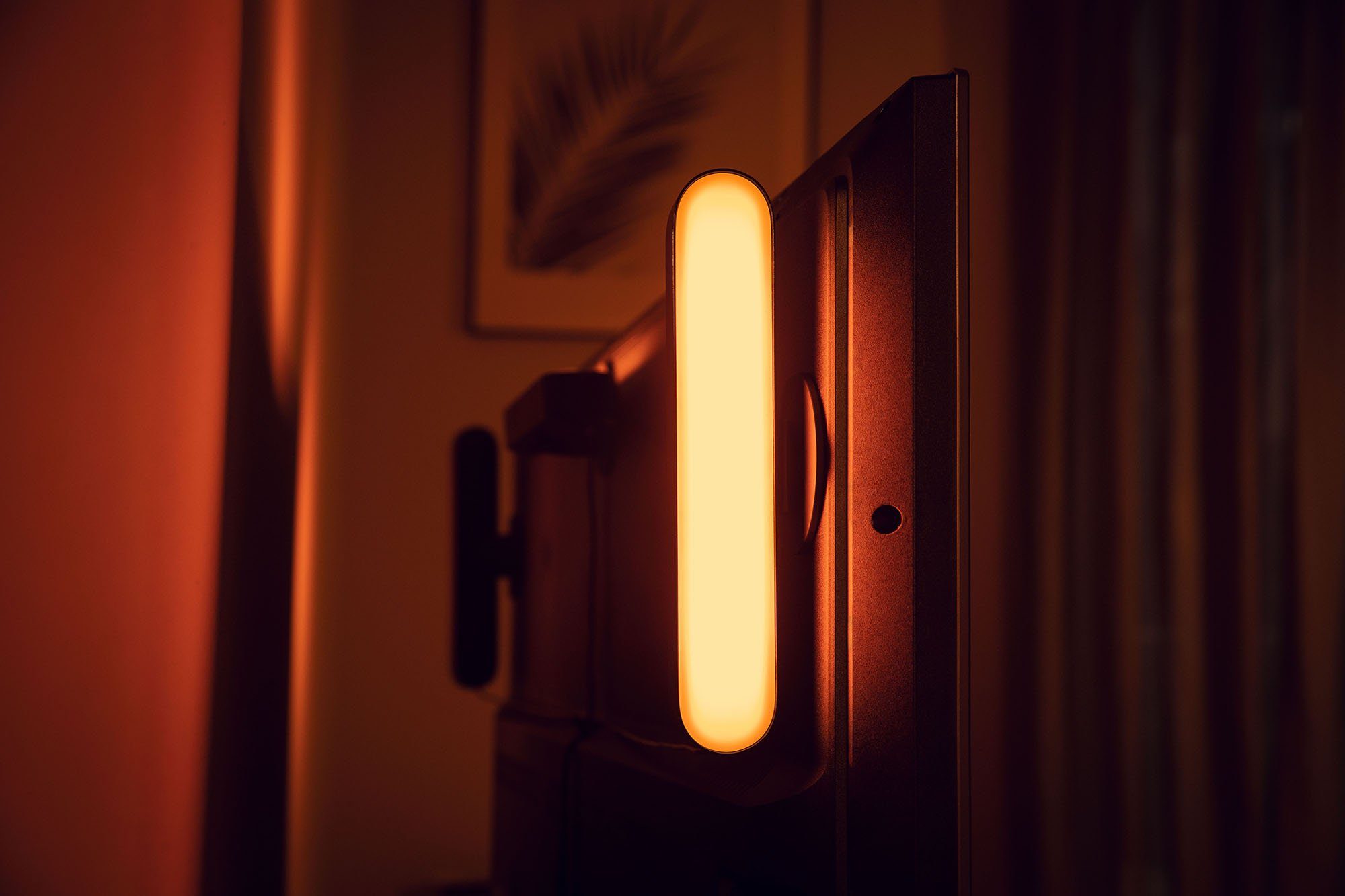 Philips Hue LED Tischleuchte PLAY, Dimmfunktion, Farbwechsel, Smart Home, mehrere Helligkeitsstufen, LED fest integriert, Extra-Warmweiß, Kaltweiß, Neutralweiß, Tageslichtweiß, Warmweiß, LED Play Lightbar