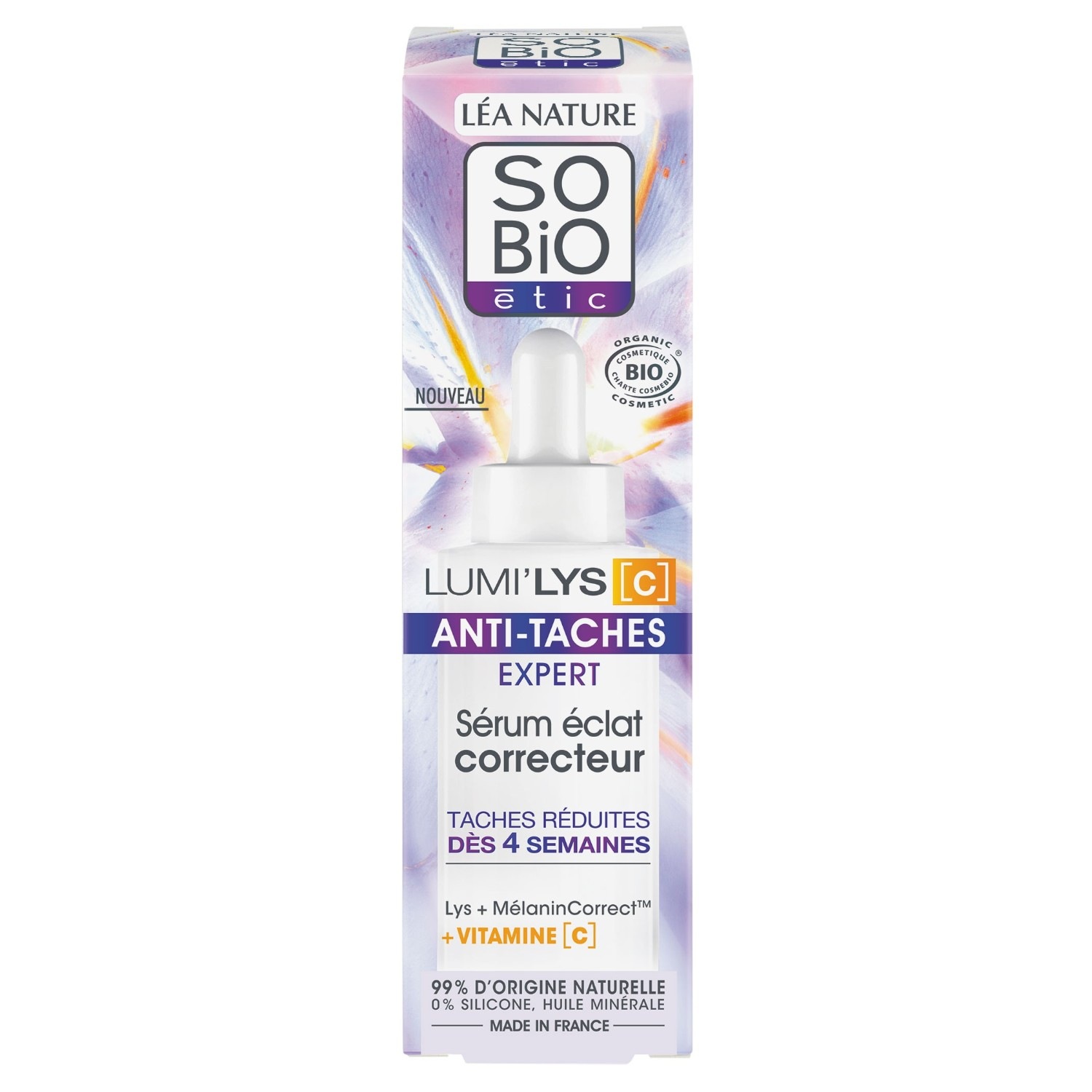 SO BiO étic Posvjetljujući korektivni serum protiv tamnih mrlja, Lumi'lys [C]
