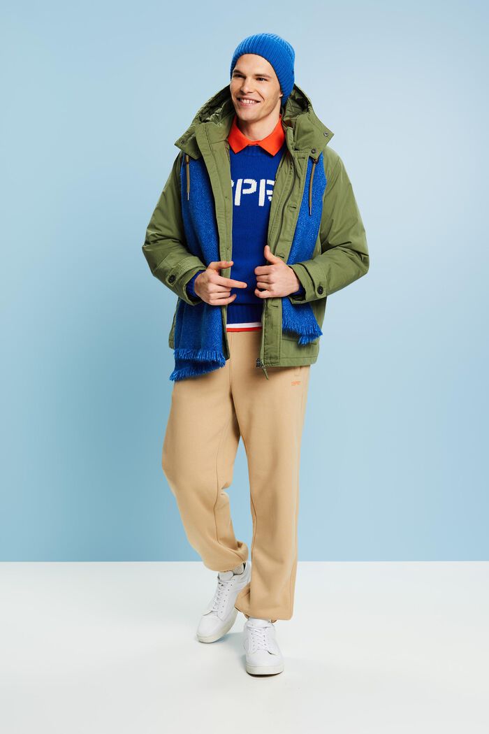 Kurzer Parka mit Wattierung