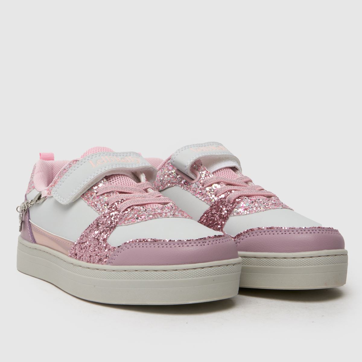 Lelli Kelly ljusgrå gioiello flickor juniorsneakers