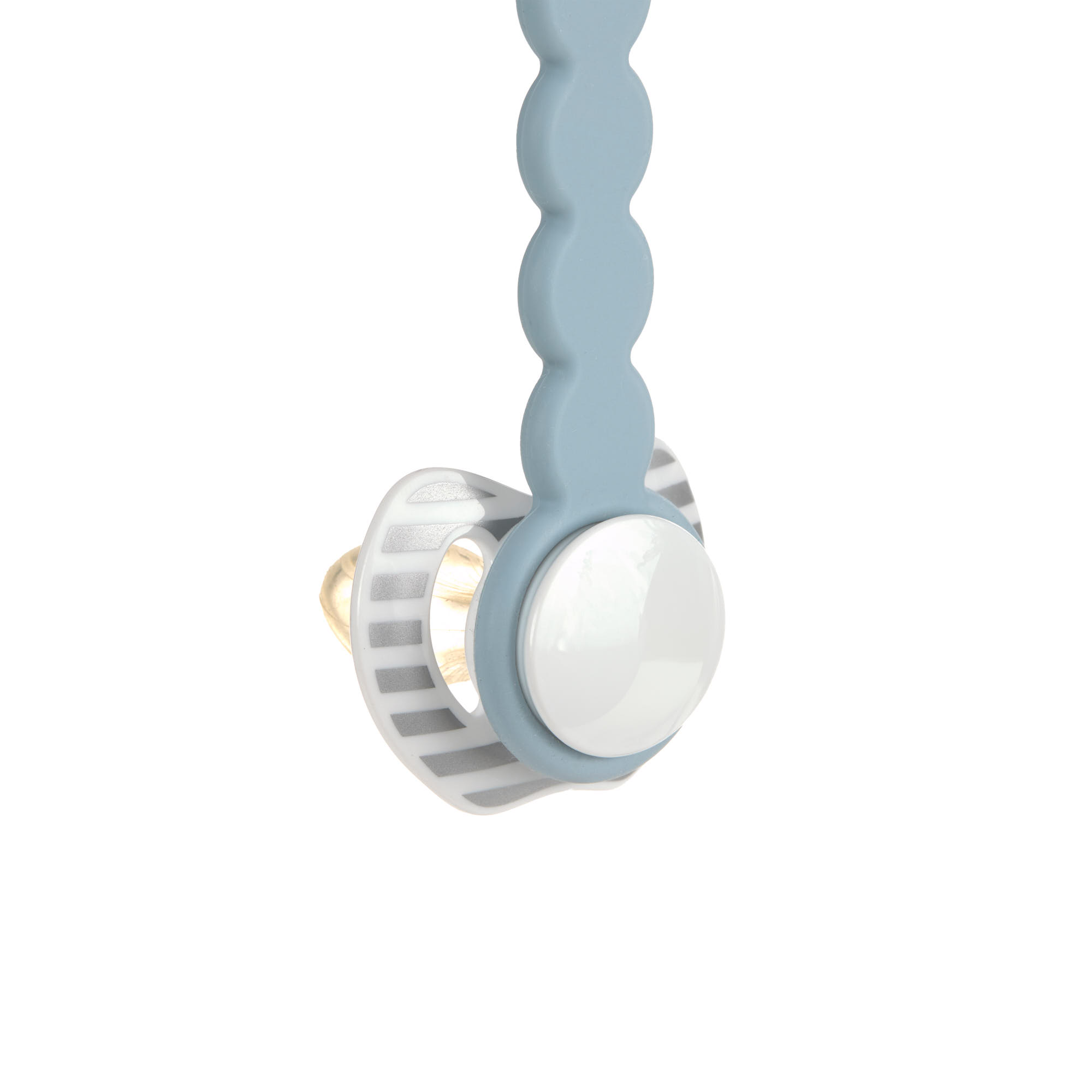 Schnullerkette - Tiny Smile, Hellblau