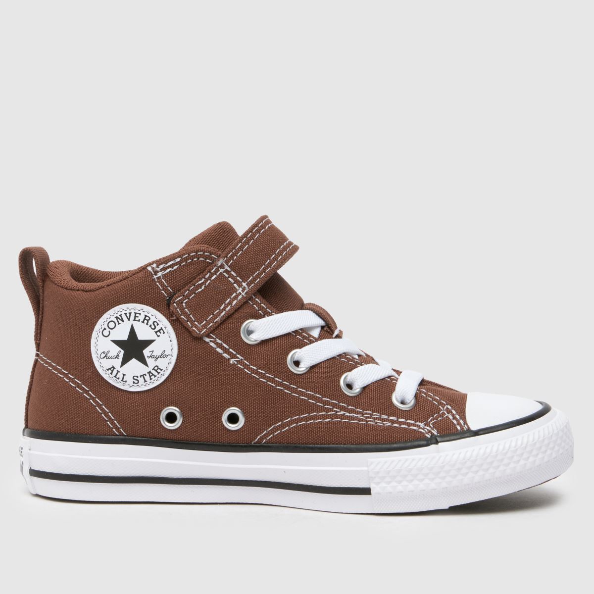 Converse barna és fehér All Star Malden Street V fiús junior cipő