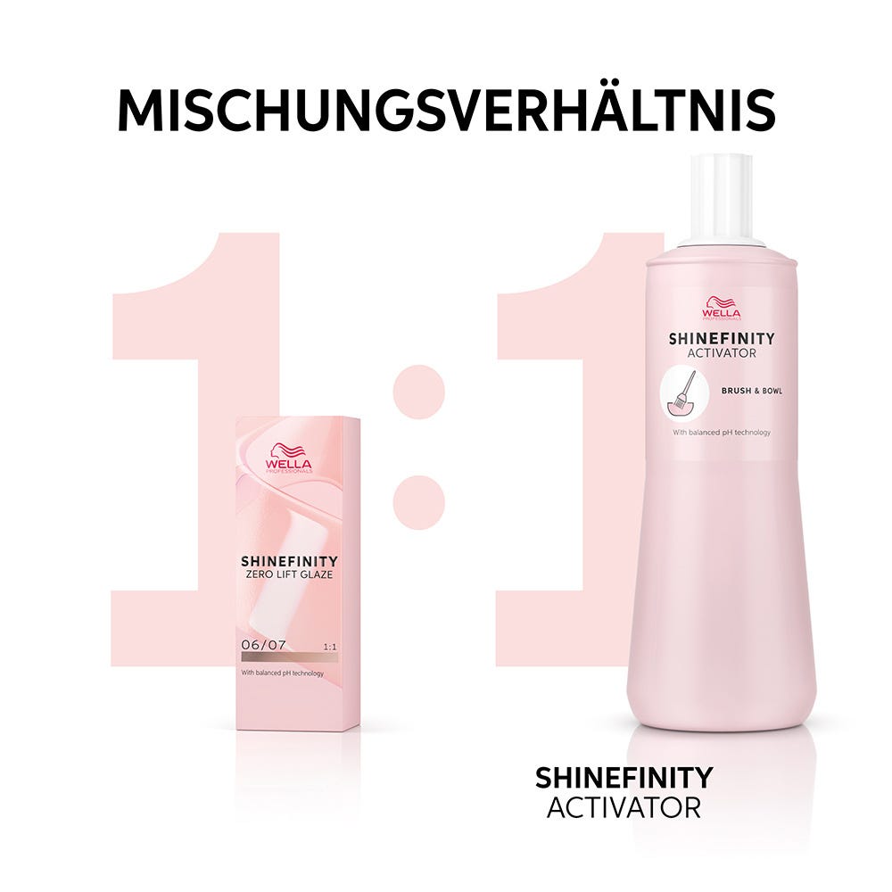 Wella Shinefinity Glaze Bitter Chocolate 04/07 Haarfarbe 60 ml