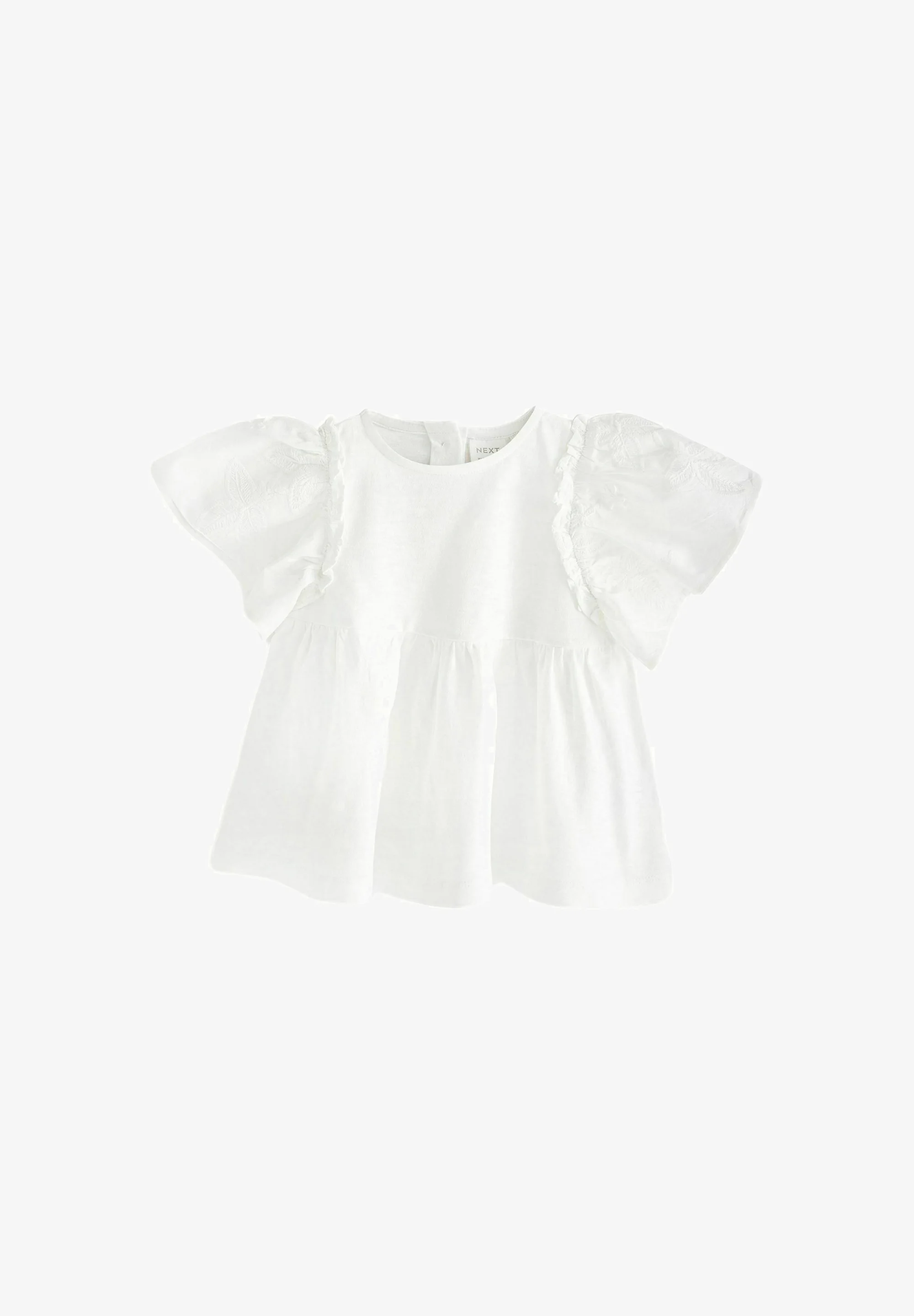 Siguiente Blusa de manga corta bordada - corte regular