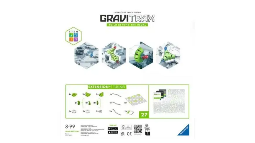 Ravensburger Beschäftigung - GraviTrax Extension Tunnel - Kugelbahn-Erweiterung