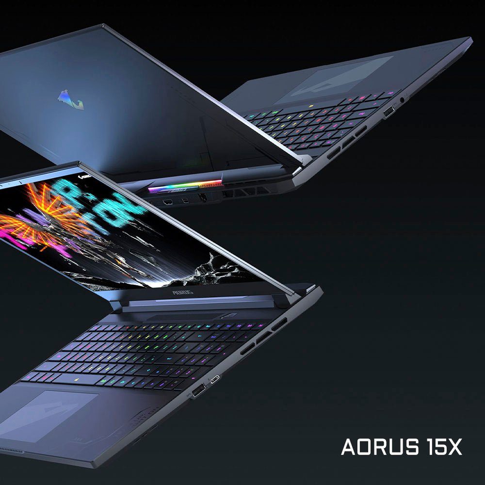 Gigabyte AORUS 15X ASF-B3DE654SH Gaming-Notebook (39,6 cm/15,6 Zoll, Intel Core i9 13900HX, GeForce RTX 4070, 1000 GB SSD)