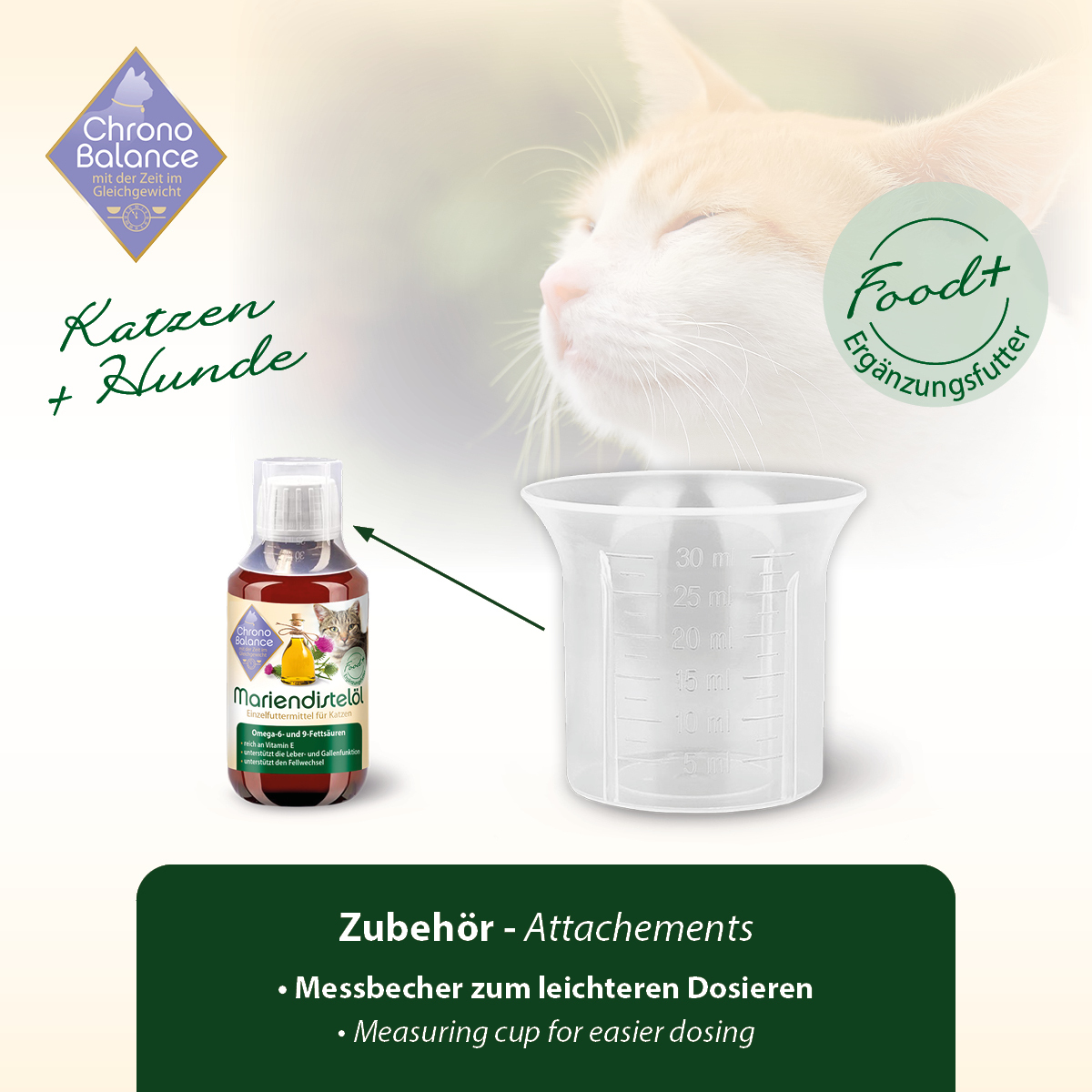 ChronoBalance Ergänzungsfutter & Aufzucht ChronoBalance Mariendistelöl 100 ml
