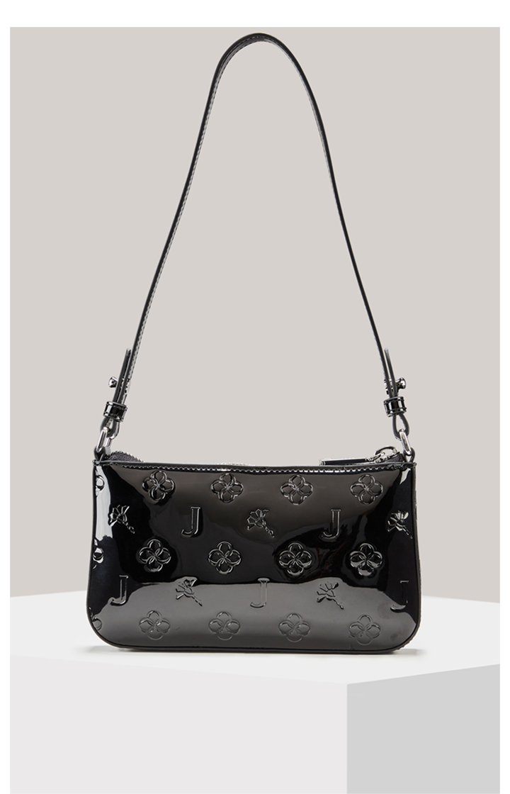 Schultertasche Decoro Lucente Eunike in Schwarz