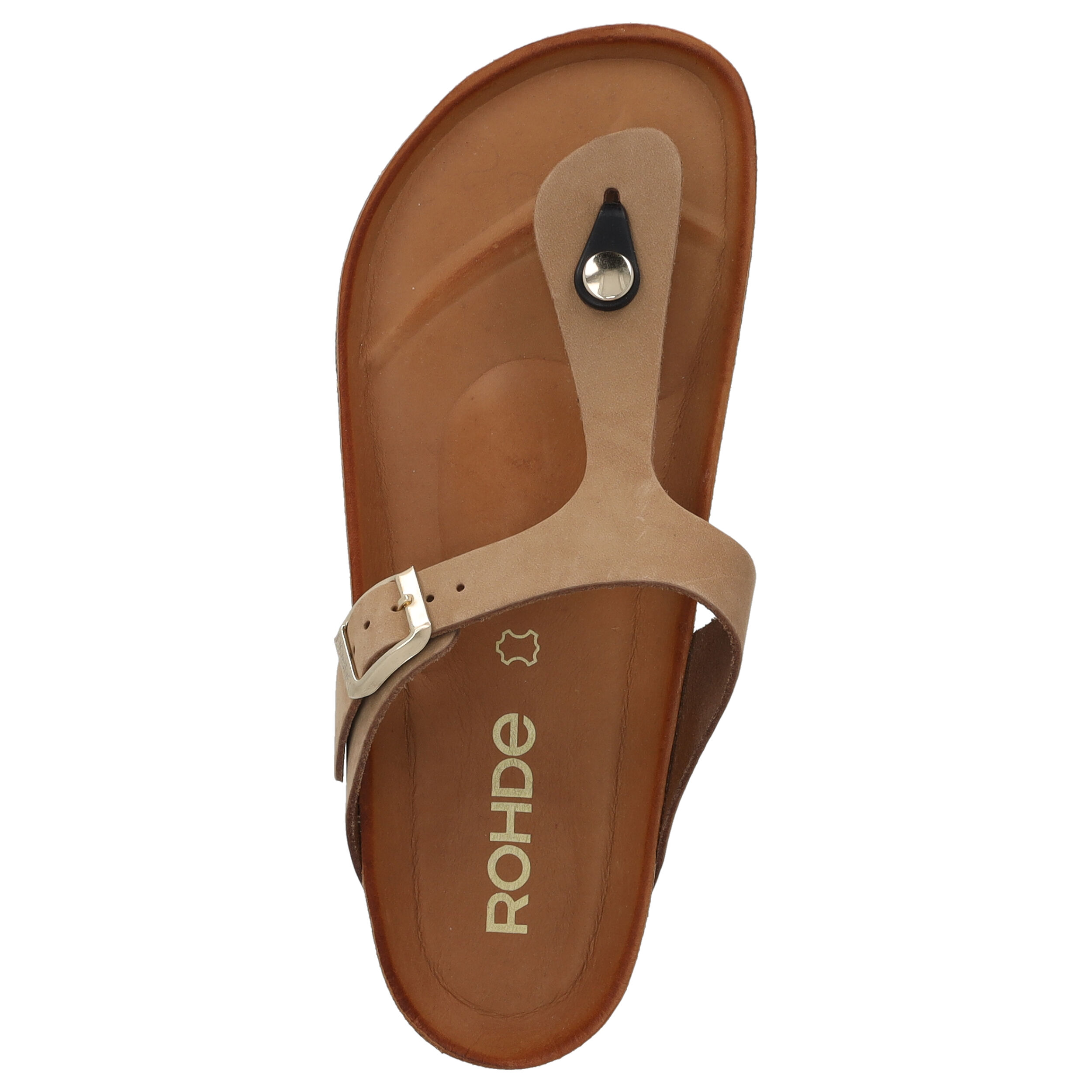Rohde 5642, Hausschuhe & Pantoffeln, Damen, Beige