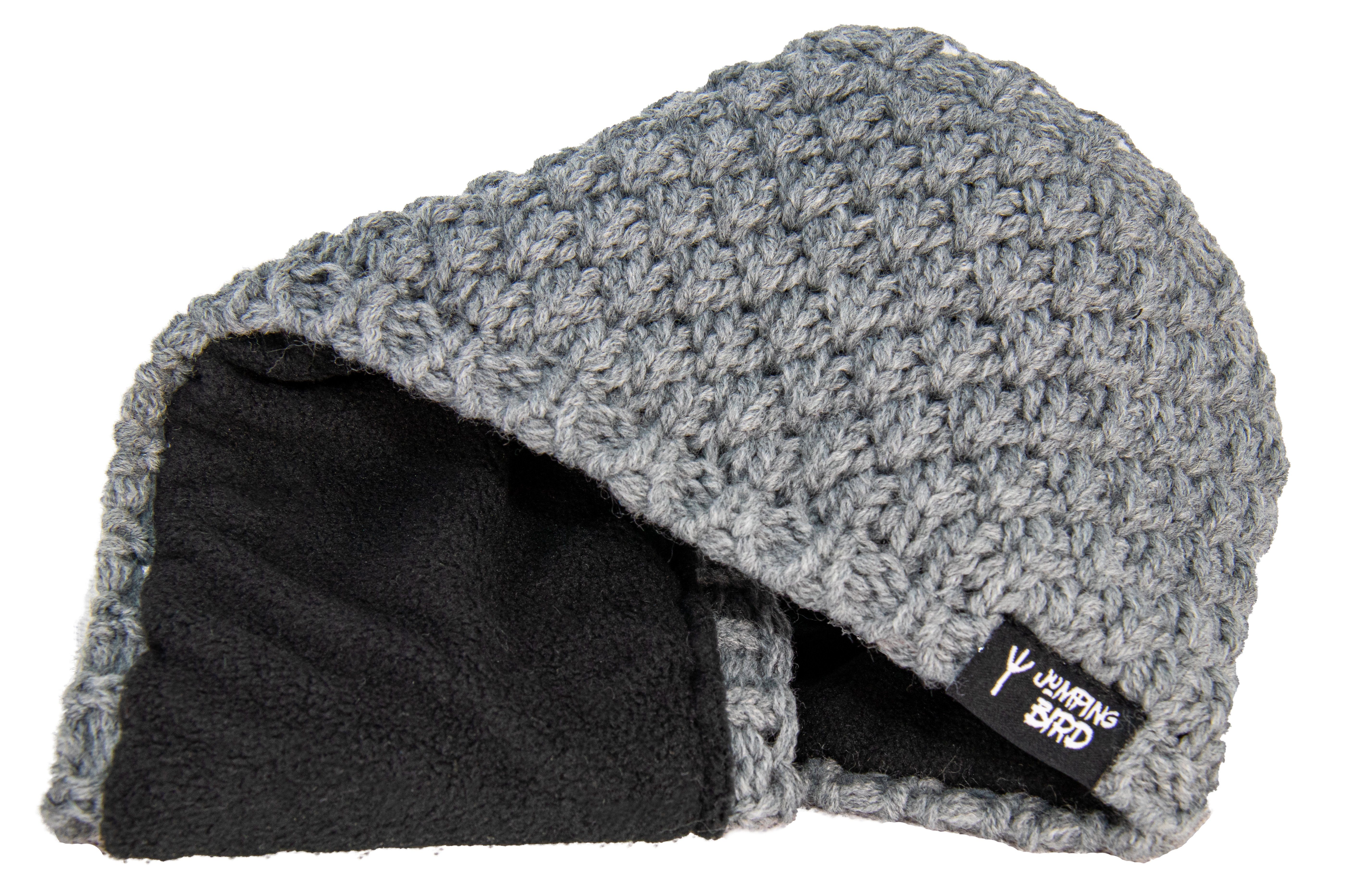 Jumping Bird Stirnband mit warmem Innen-Fleece