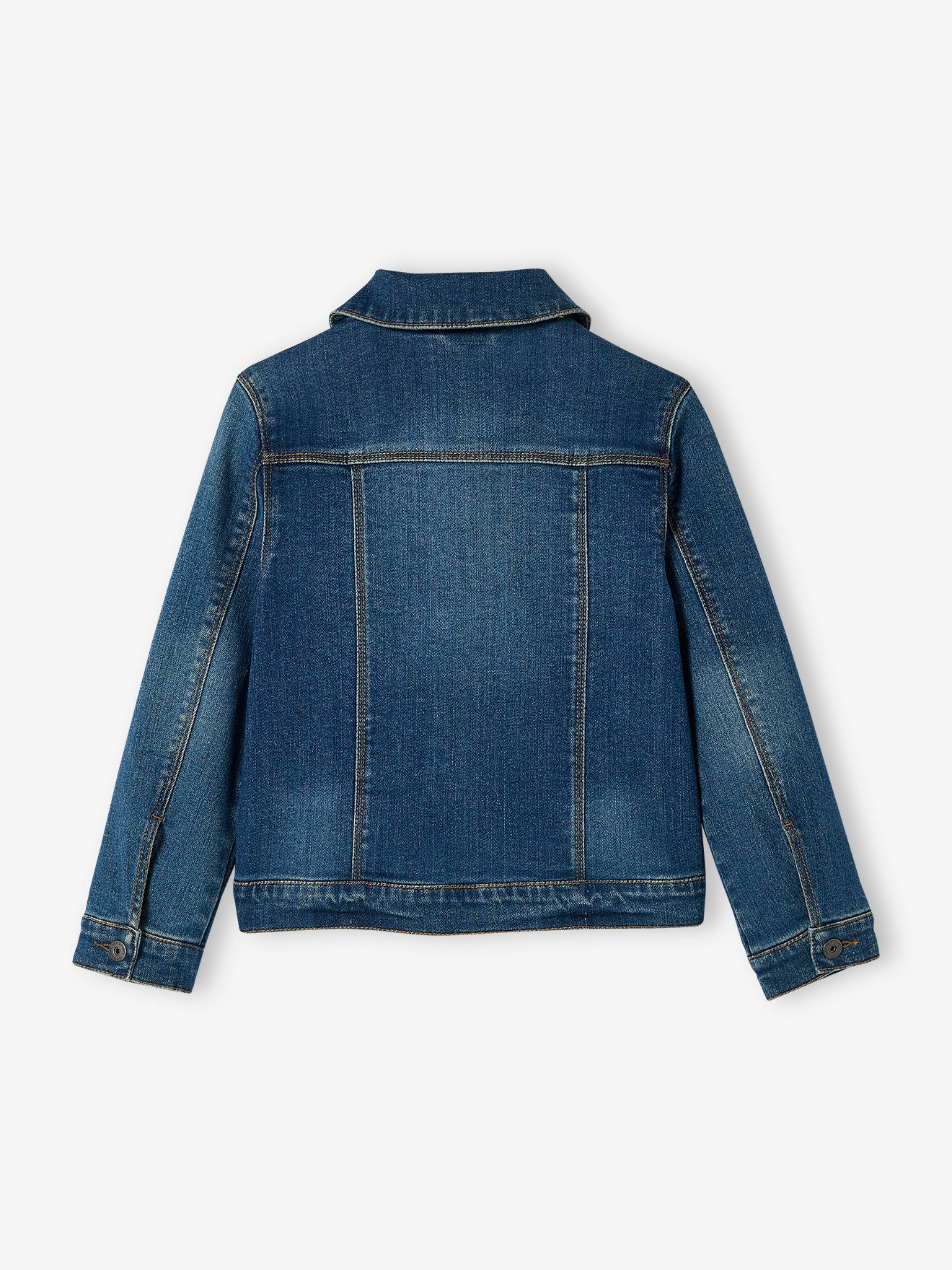 Veste en jean fille stone