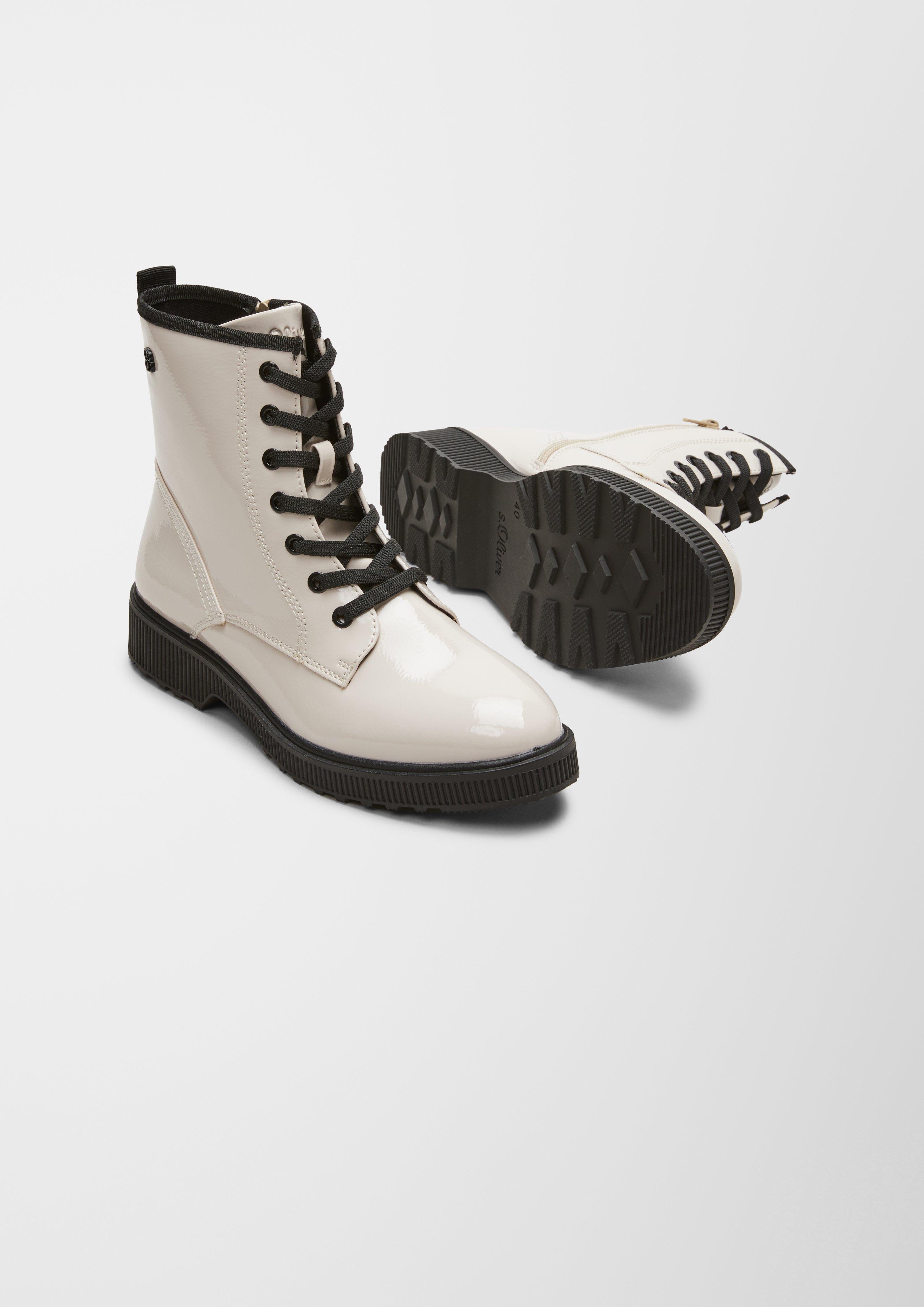 Boots in Lackleder-Optik  6006582-466