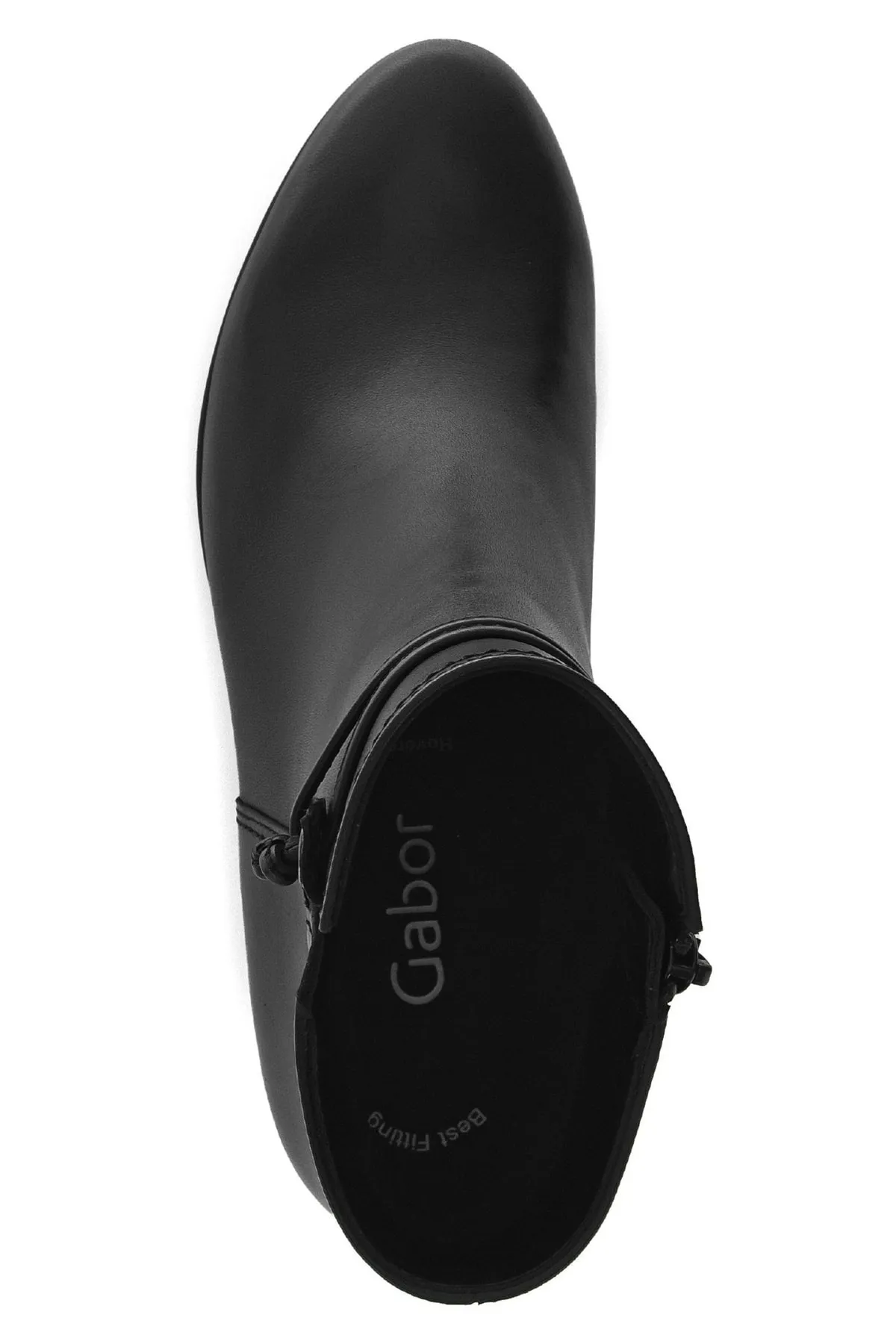 GABOR  Stiefelette - Schwarz - Flacher Absatz