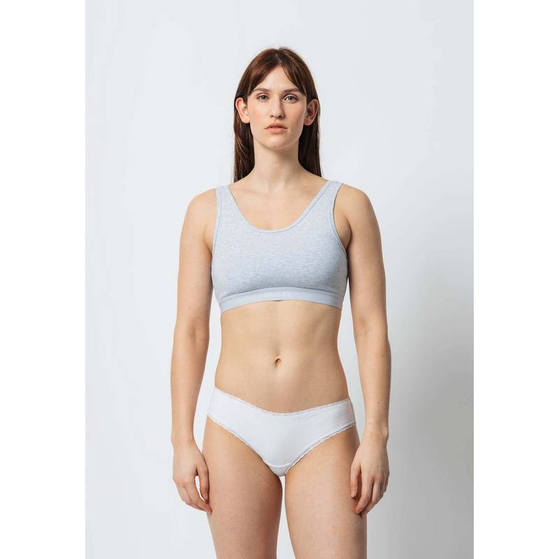 Snocks Slips mit Spitze aus Bio-Baumwolle Unterhose Damen