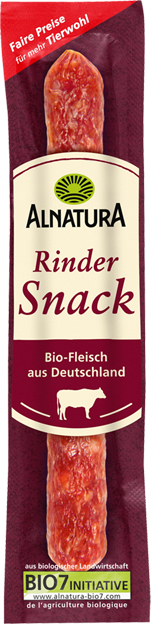 Alnatura Bio Rinder Salami Snack