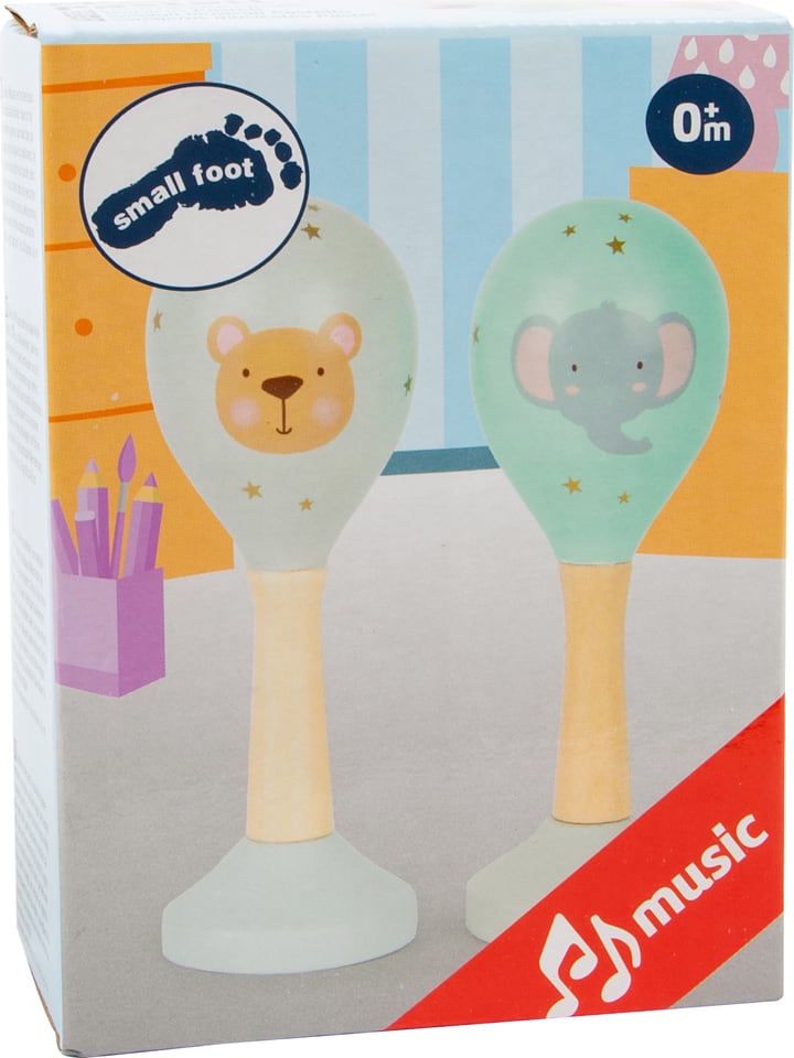 small foot 2er-Set: Musikrasseln - ab Geburt günstig kaufen onesize