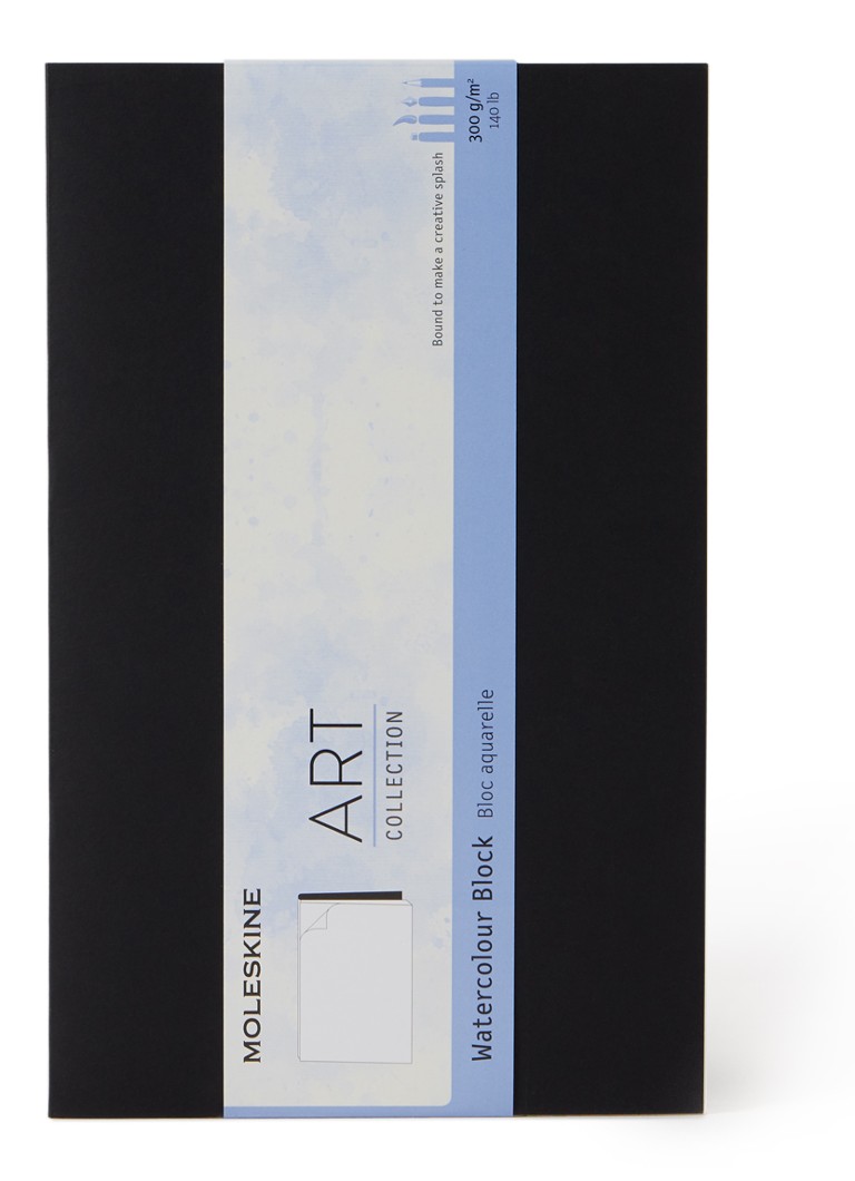Moleskine Nb Art Aquarellblock l schwarz