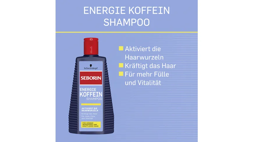 SEBORIN Shampoo Koffein 250 ml 250 ml
