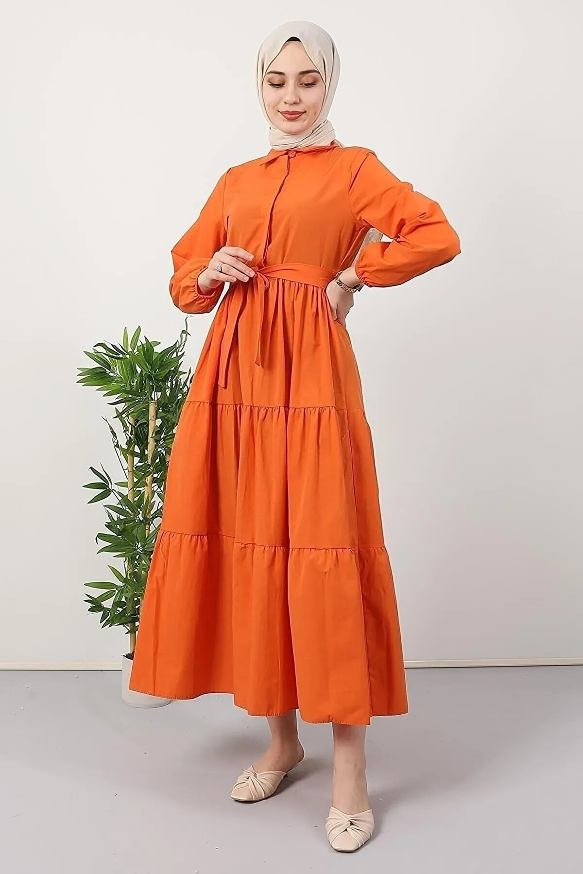 VOLT CLOTHİNG  Kleid - Orange - Tunika