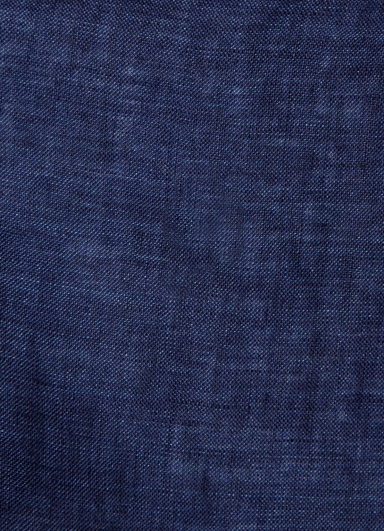 Tommy Hilfiger lanena košulja regularnog kroja s vezom logotipa