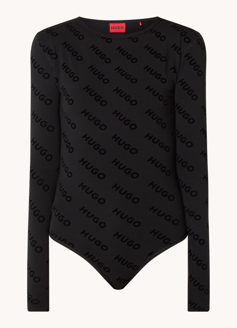 Body HUGO BOSS Vlocky con logo stampato