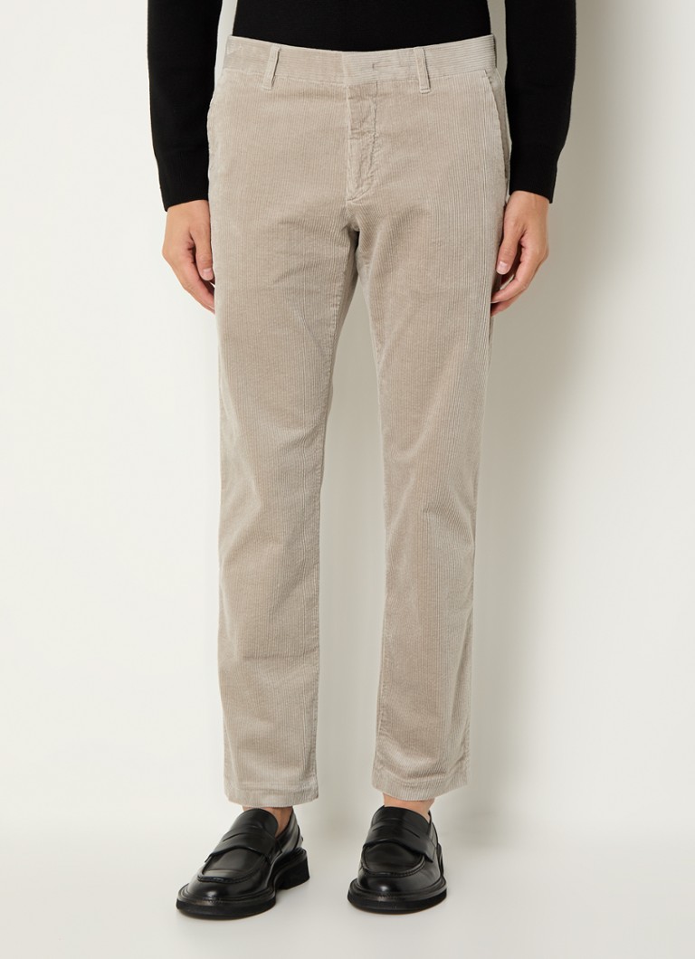 Pantaloni Theo slim fit din bumbac organic cu buzunare laterale (NN.07)