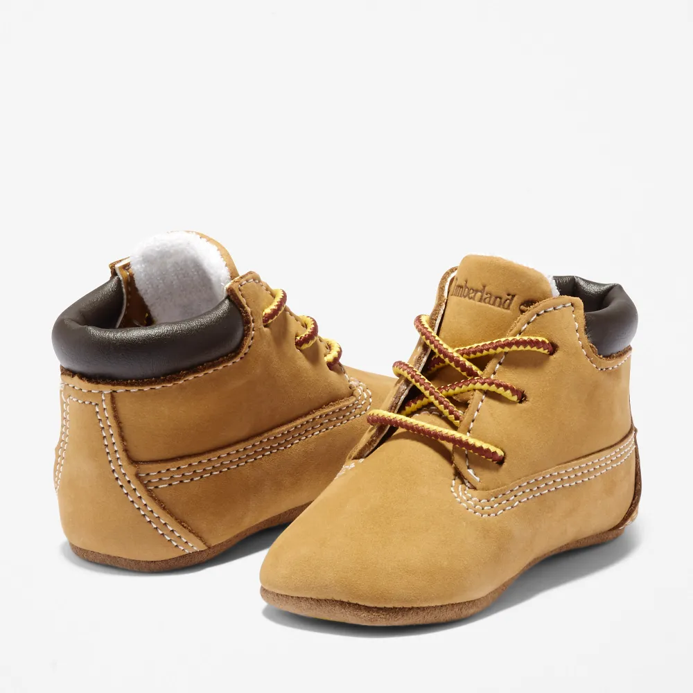 Timberland Crib Bootie with Hat TB09589R2311 / braun