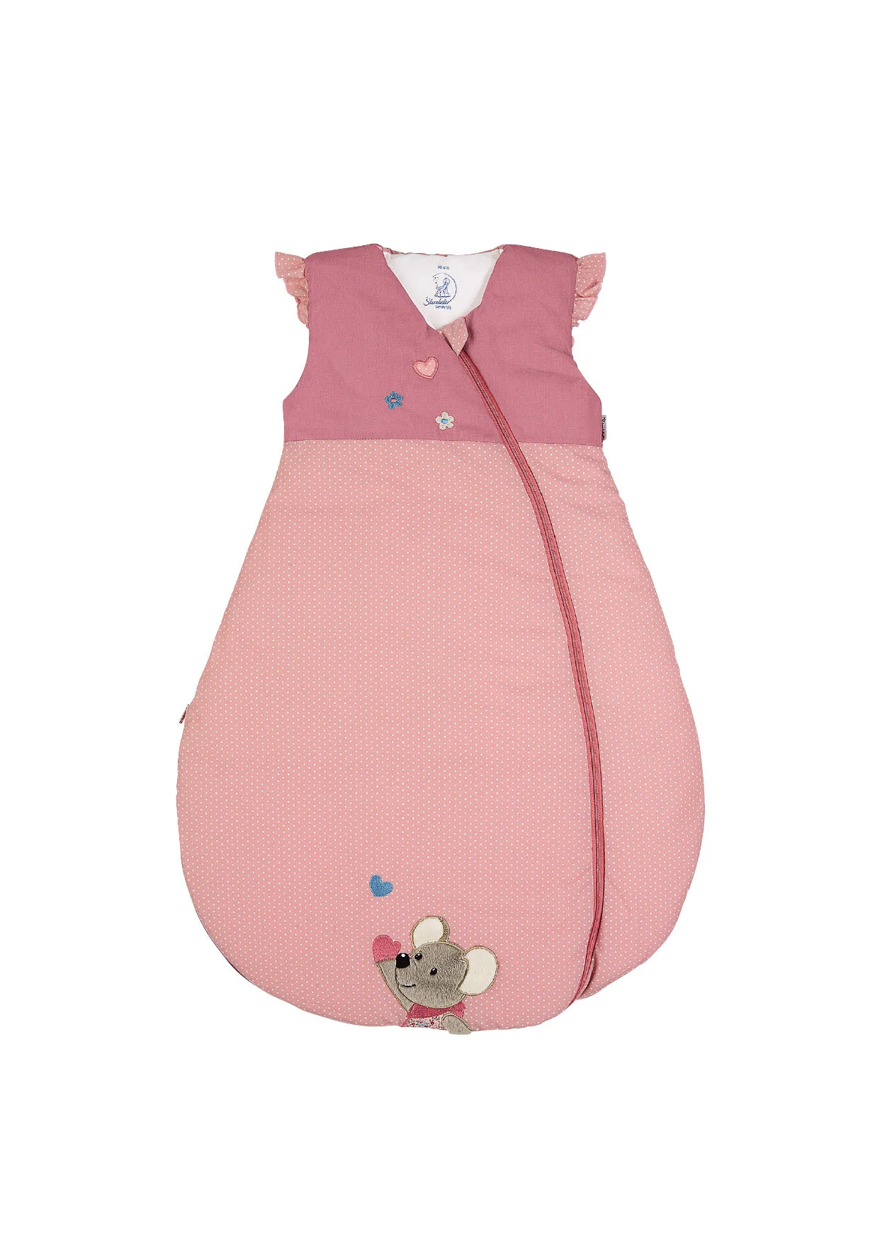 Schlafsack Maus Mabel in Rosa