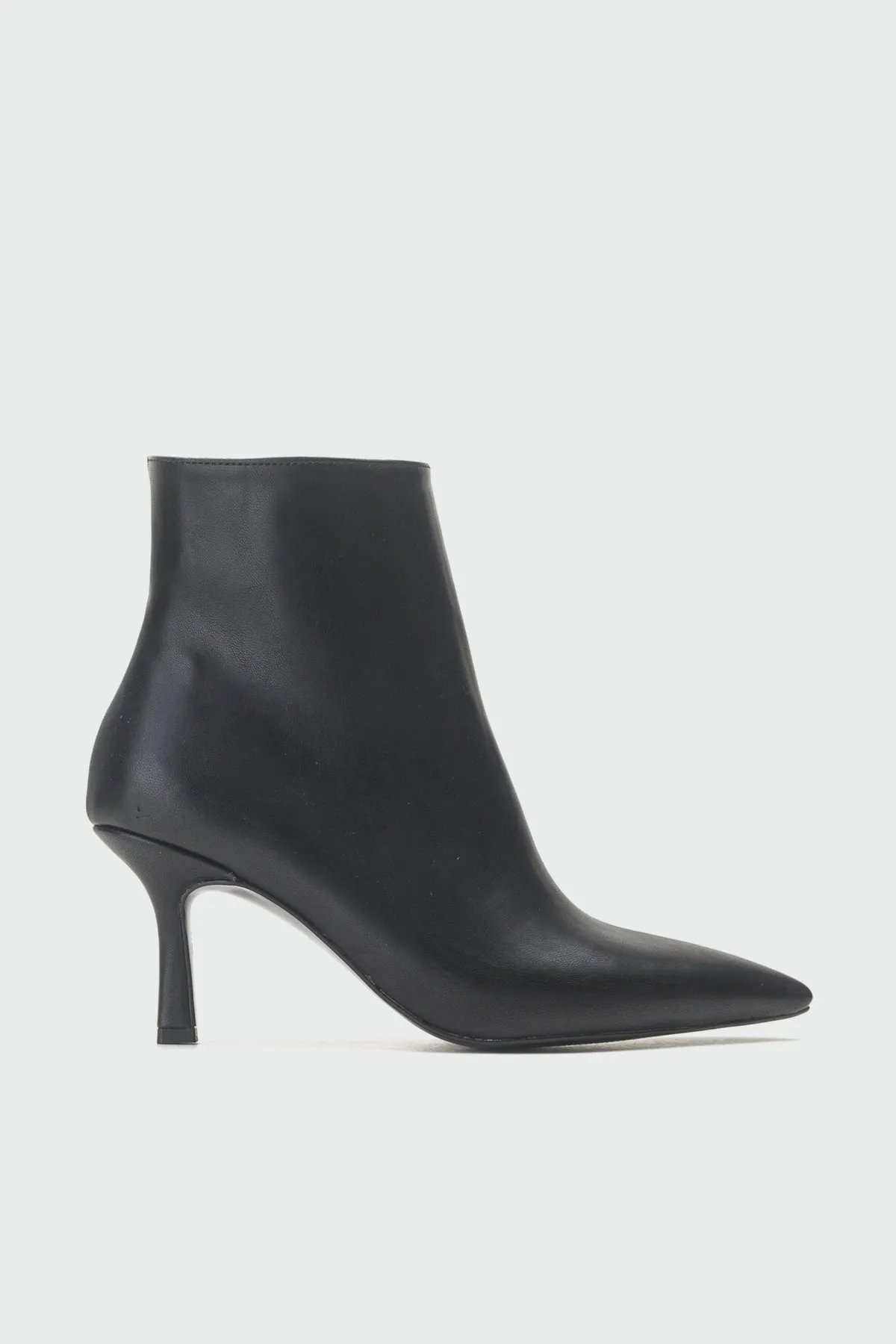 LuviShoes  Raison Schwarze Damenstiefel