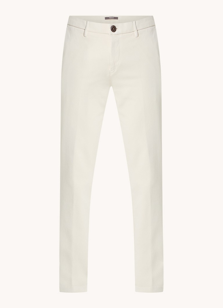 Pantaloni chino slim fit Boggi Milano cu buzunare interioare