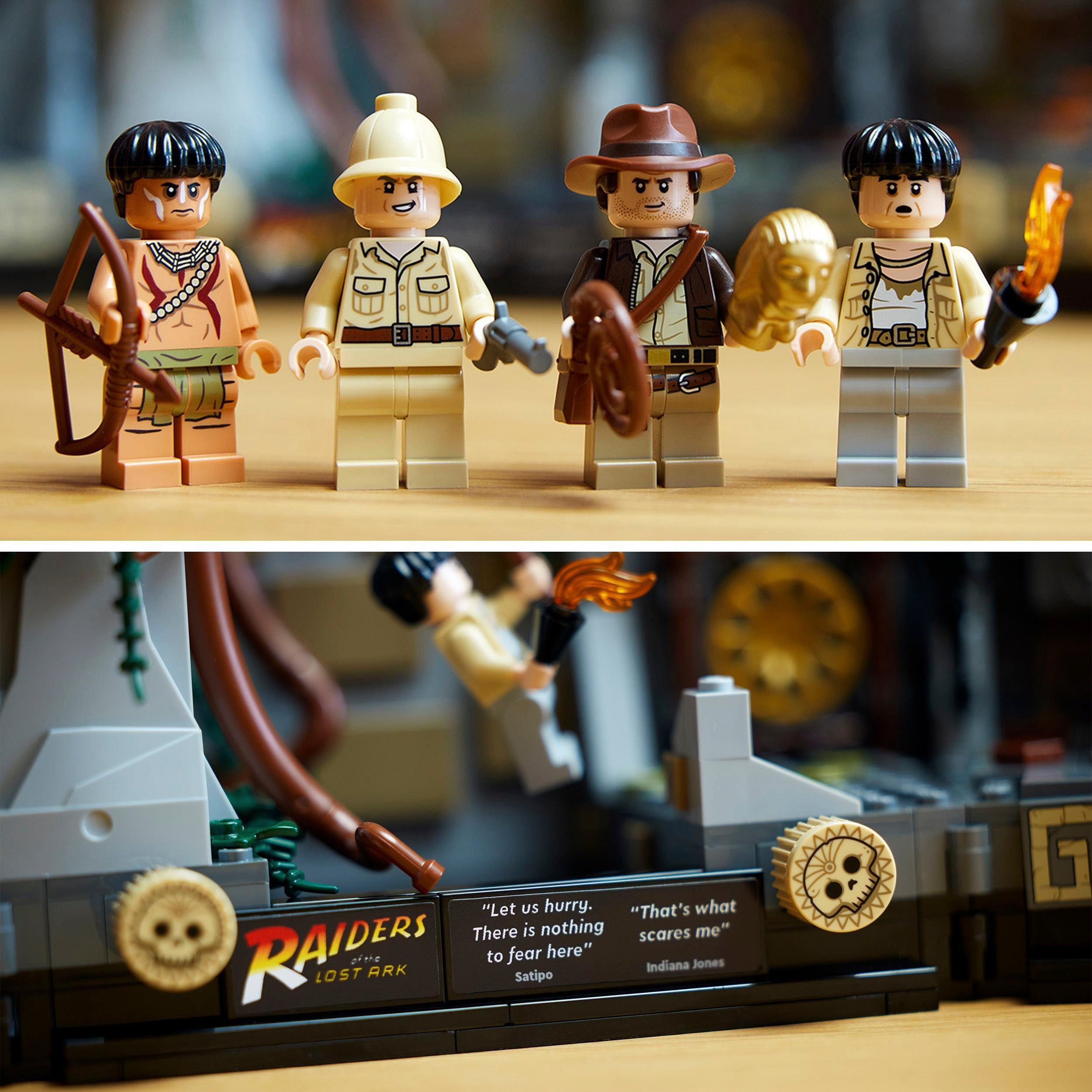 LEGO® Konstruktionsspielsteine Tempel des goldenen Götzen (77015), LEGO® Indiana Jones, (1545 St), Made in Europe