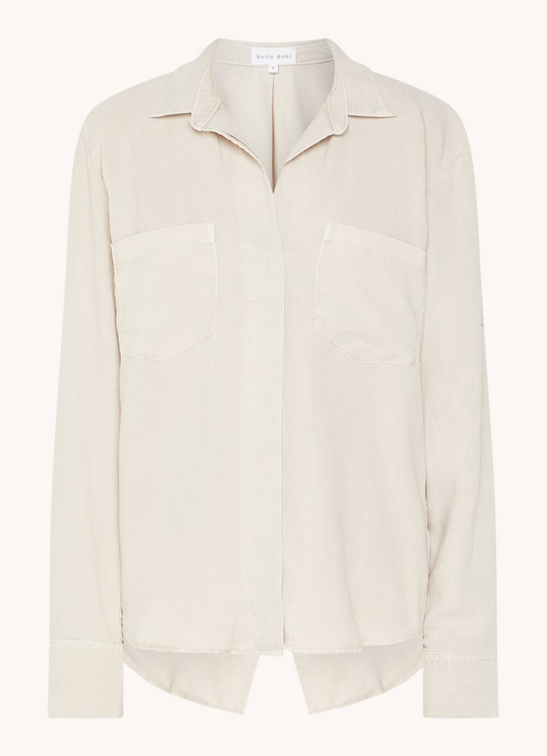 Blouse Bella Dahl en lyocell avec poches poitrine