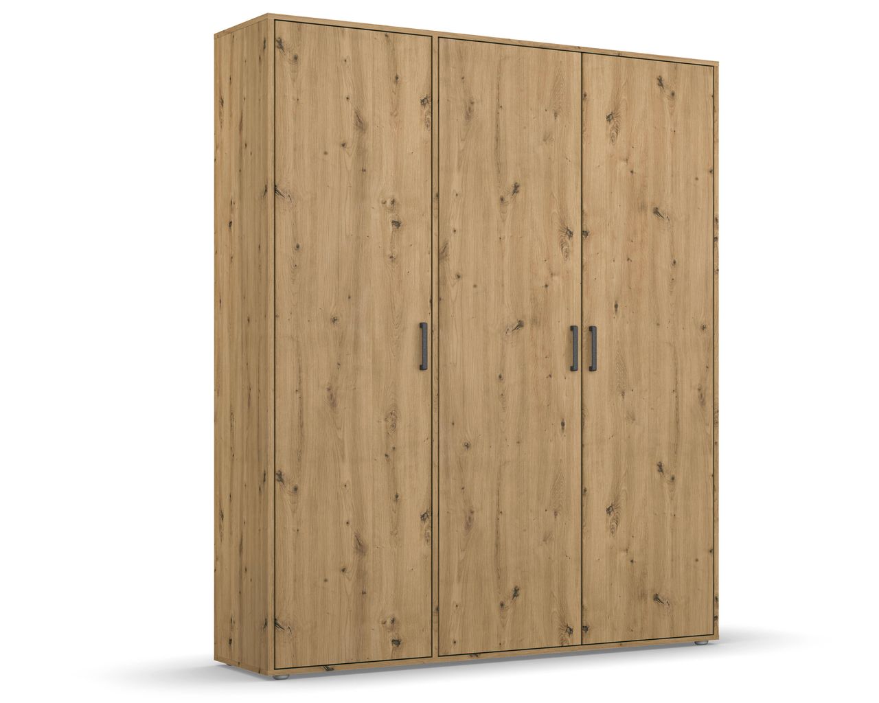 Rauch Möbel Voyager Drehtürenschrank, Schrank, Eiche Artisan, 3-türig
