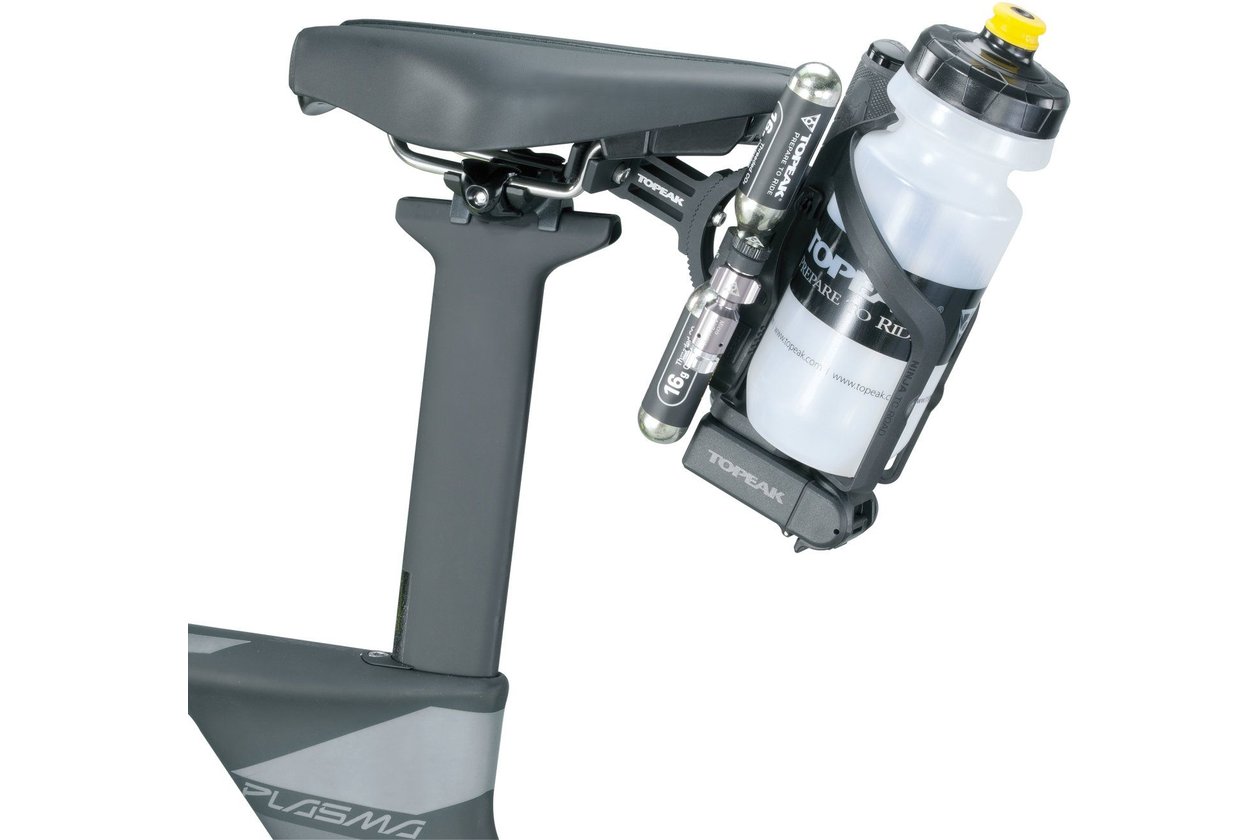 Topeak Omni-BackUp Elite Aero-Sattel Halterung fu00fcr Flaschenhalter