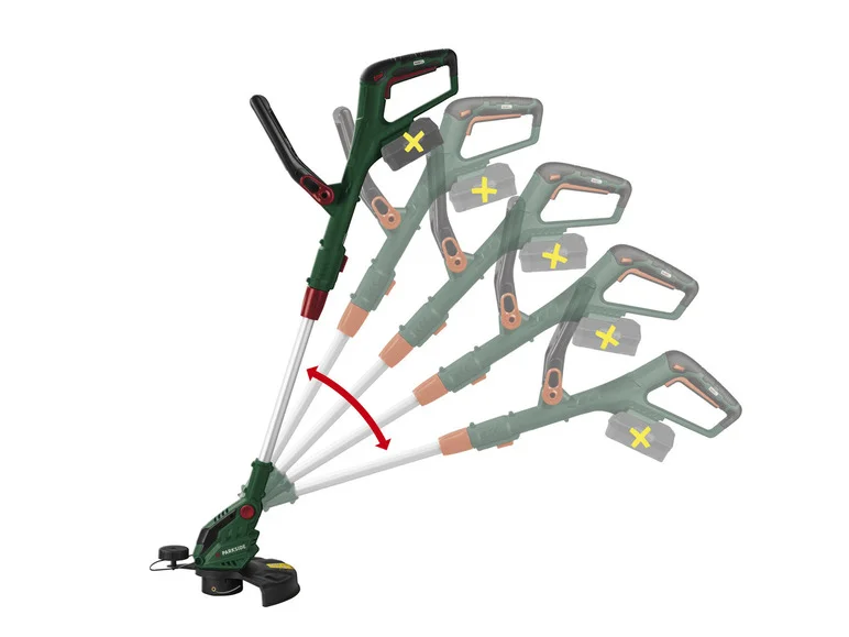 Bordas do cupê PARKSIDE® sem PRTA 20-Li C3, 20V